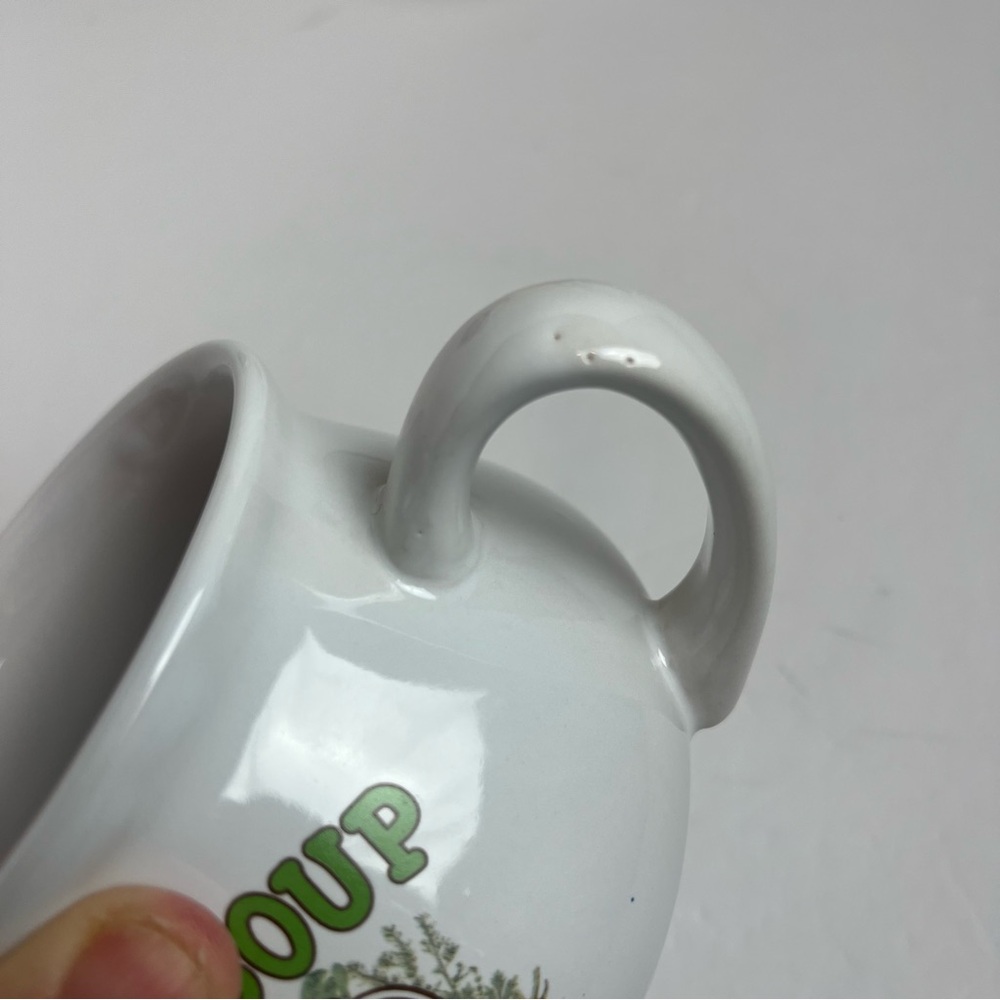 Dat’l Do-It Recipe Soup Ceramic Mugs Set of 4 Chicken Potato Tomato Vegetable - Picture 16 of 16